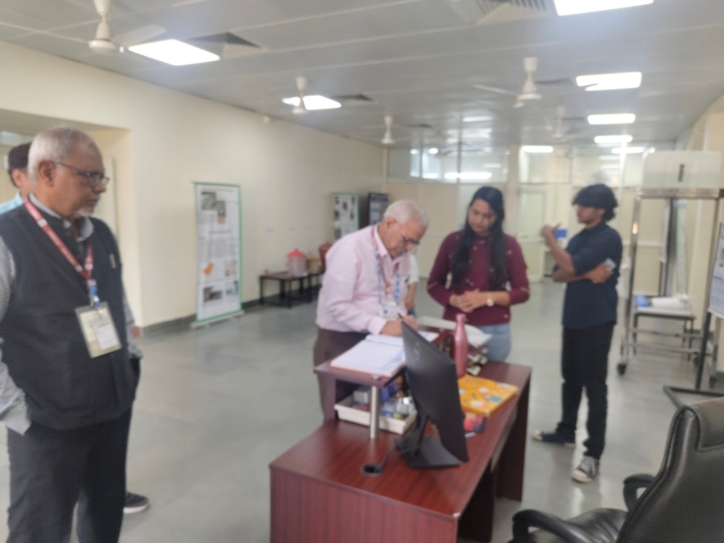 Visit of Prof. Venkappayya R Desai, Director IIT Dharwad1