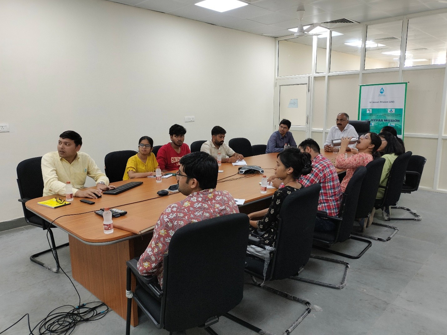 Visit of Shri. Nalin Singhal, Former CEO of BHEL, CEL & IRCTC, 2