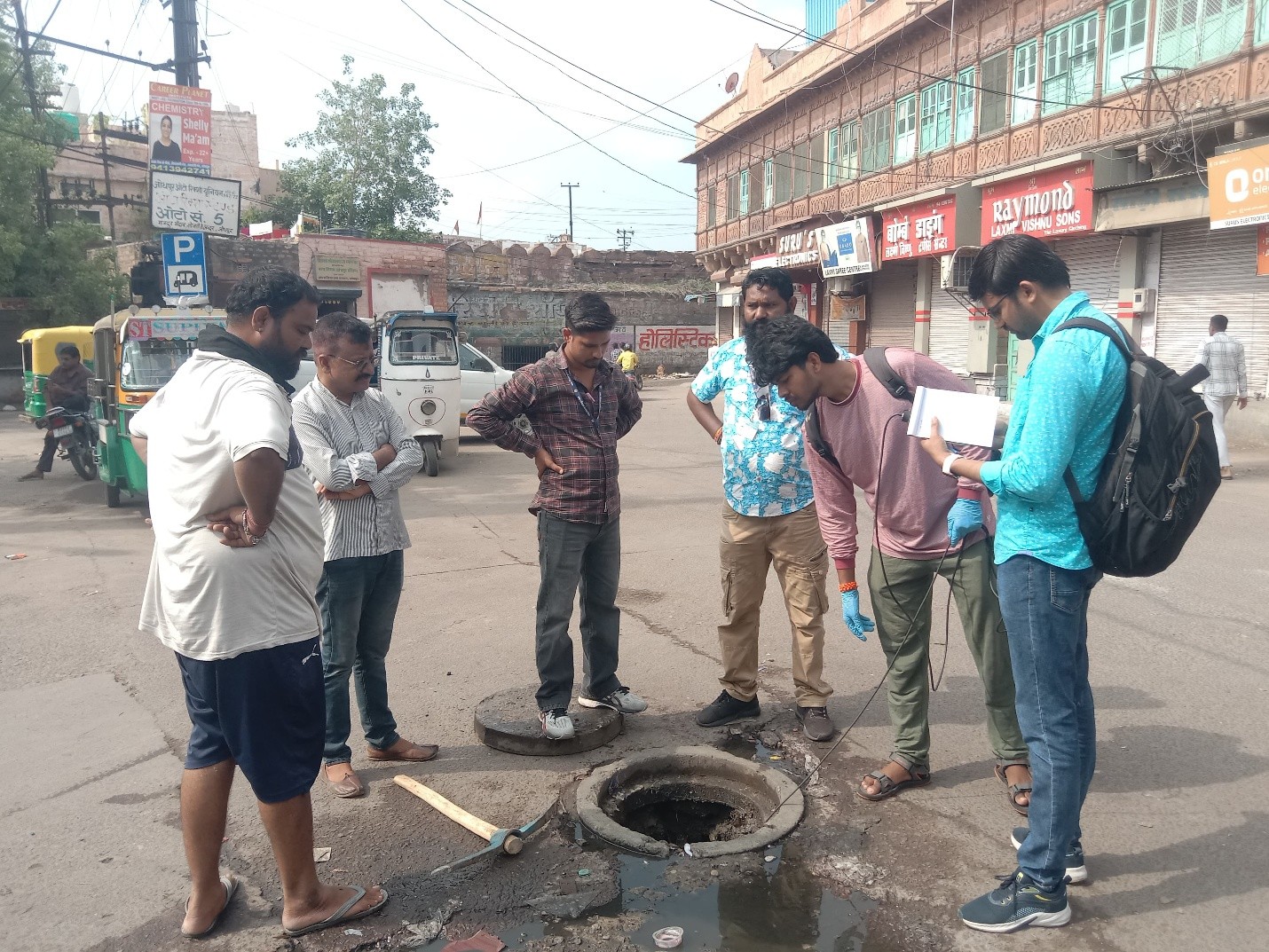 Sewage Manhole Gas Analysis for Safety in Jodhpur Old City-5