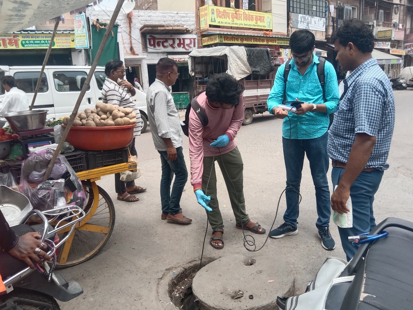 Sewage Manhole Gas Analysis for Safety in Jodhpur Old City-1