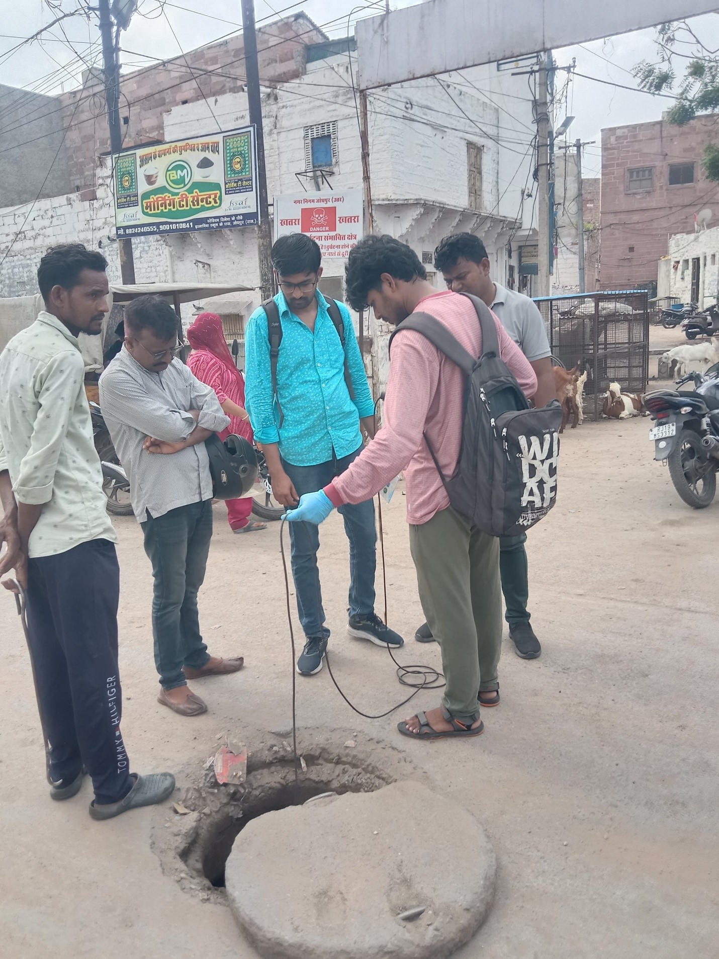 Sewage Manhole Gas Analysis for Safety in Jodhpur Old City-3
