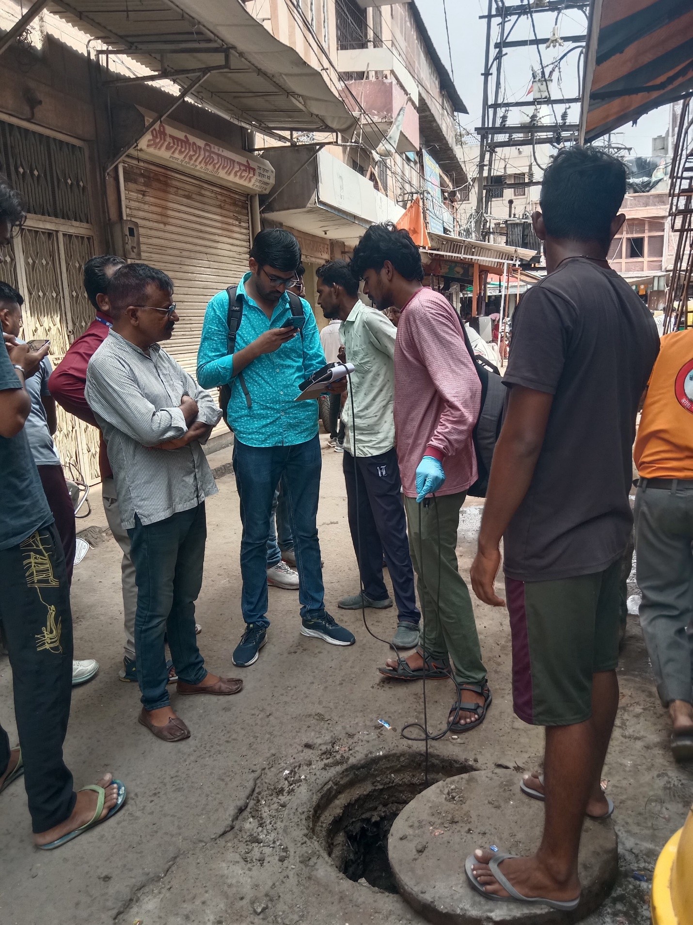 Sewage Manhole Gas Analysis for Safety in Jodhpur Old City-5