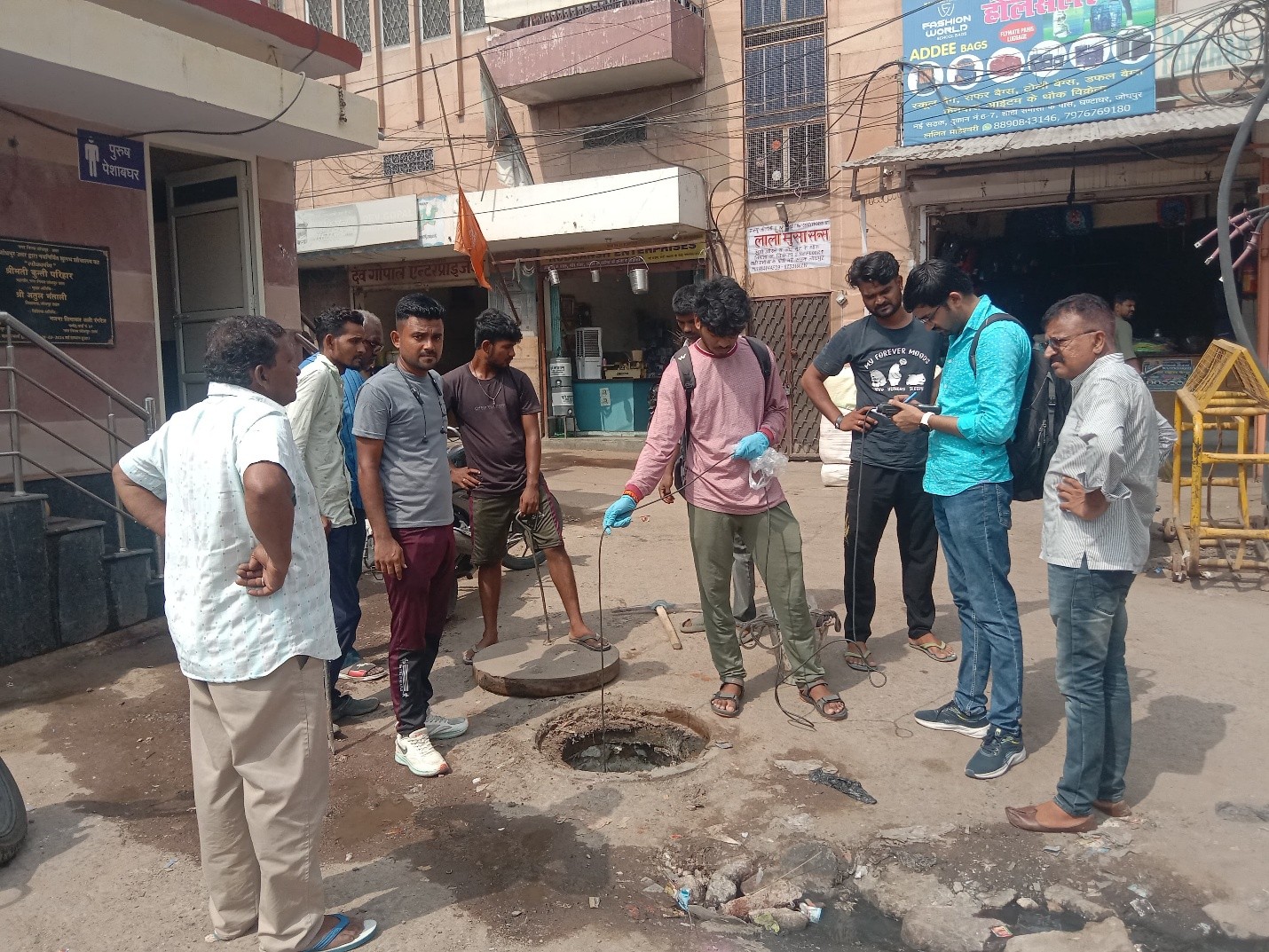 Sewage Manhole Gas Analysis for Safety in Jodhpur Old City-5