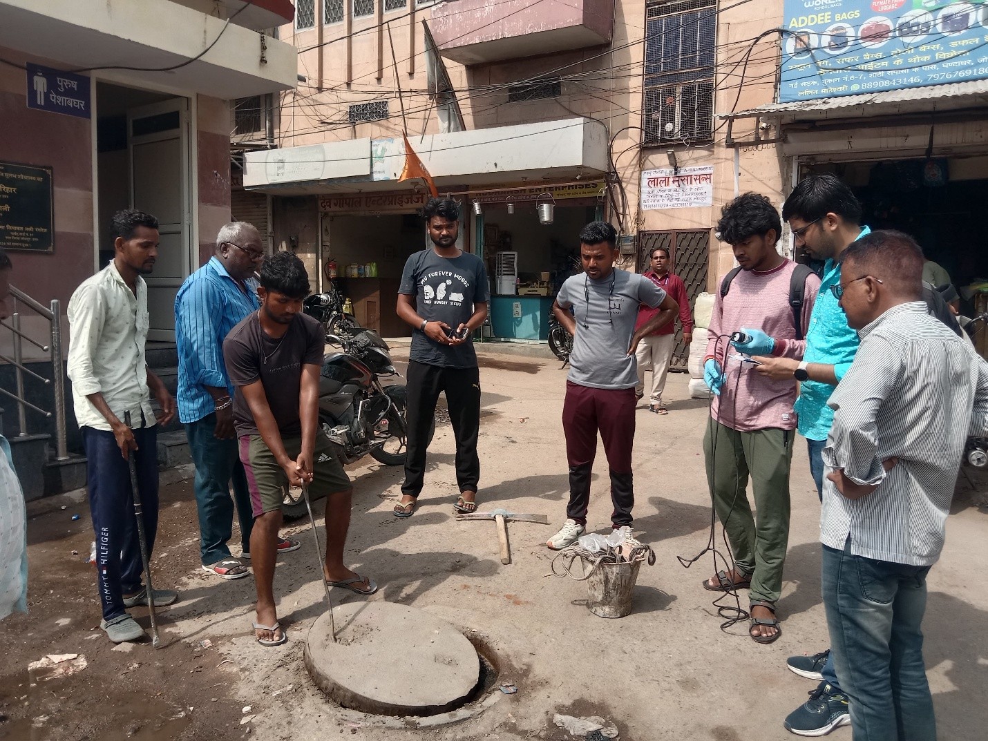 Sewage Manhole Gas Analysis for Safety in Jodhpur Old City-5