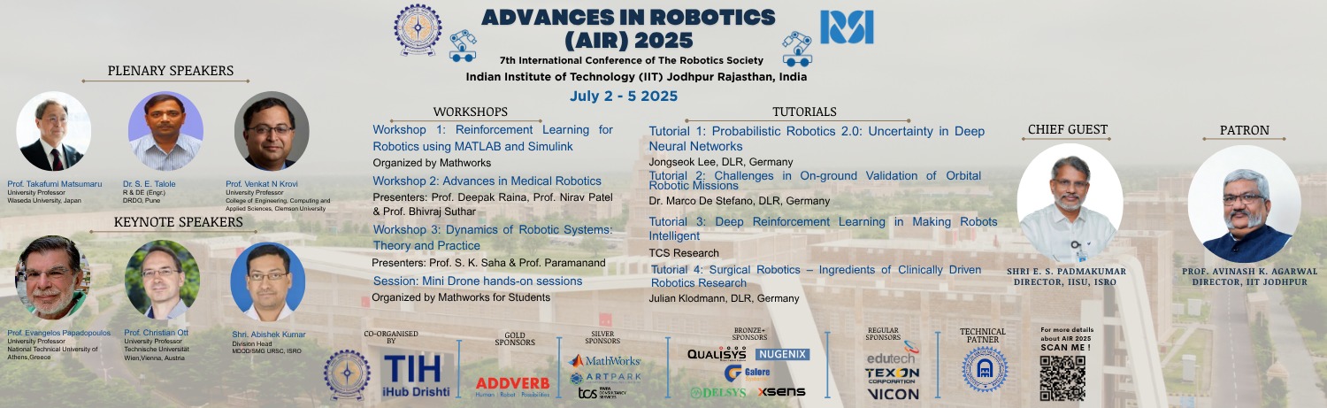 AIR 25 Conference at IIT Jodhpur