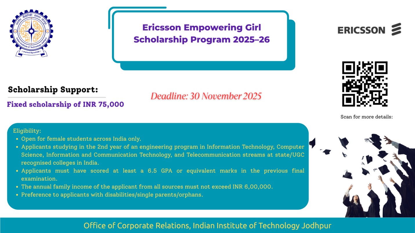 Ericsson Empowering Girl Scholarship Program