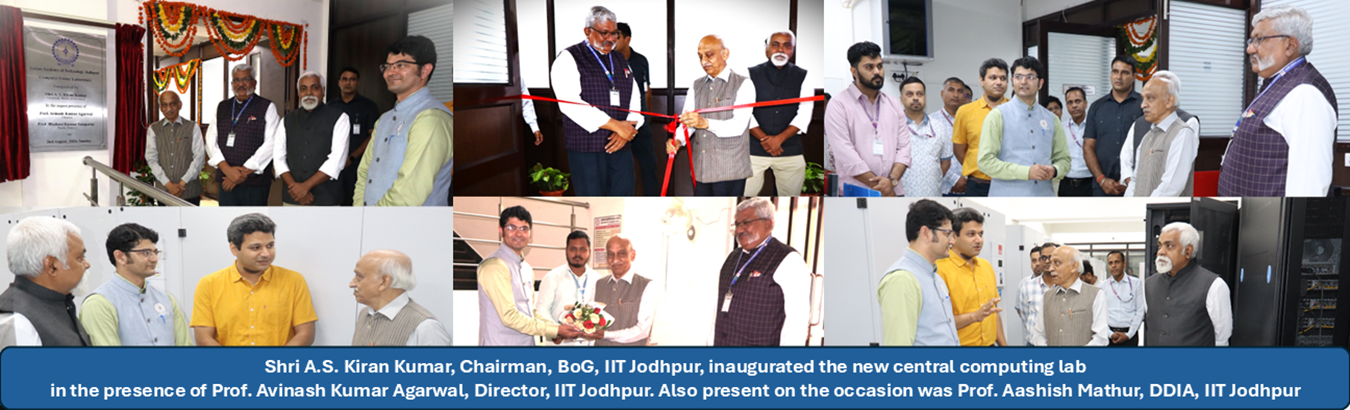 Inaugration of new CC lab facility