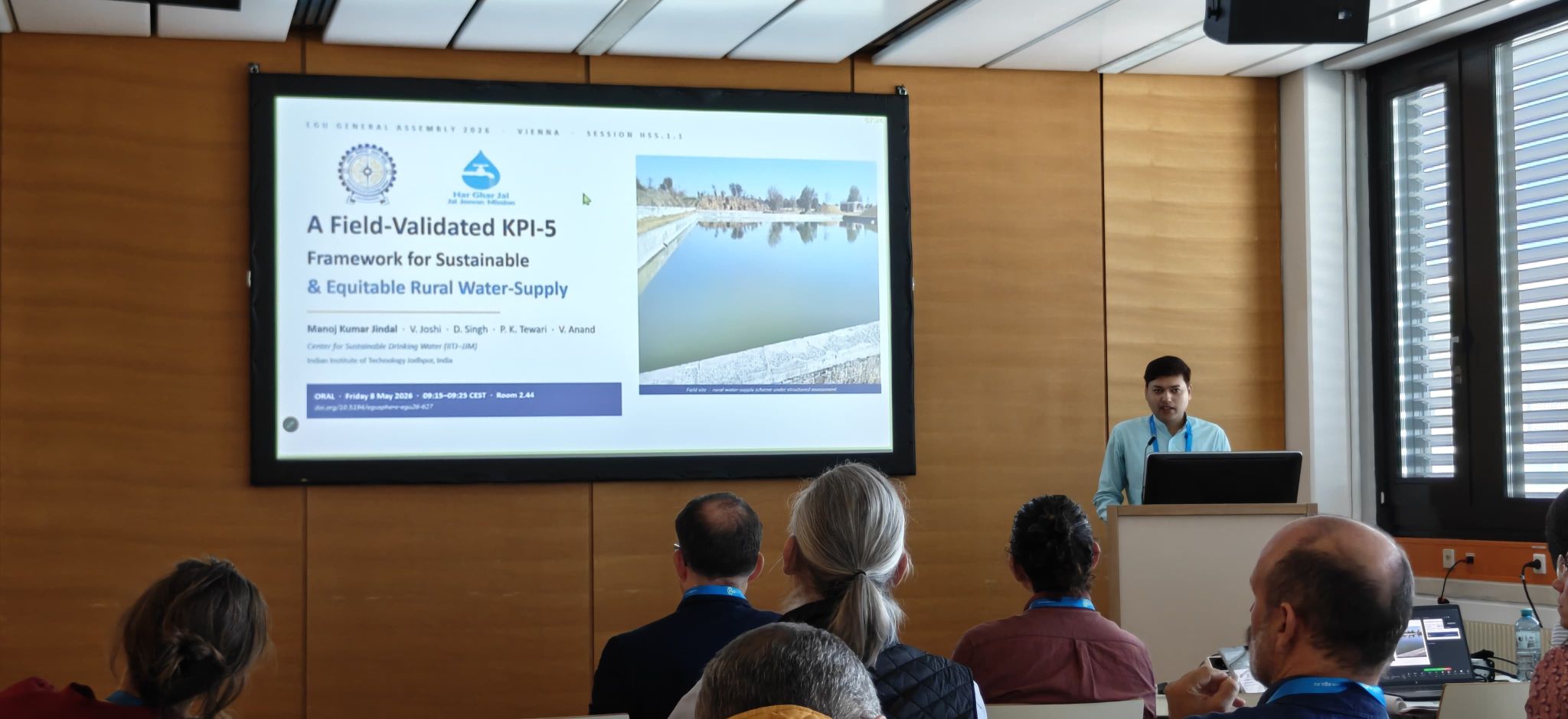 Outreach and Research Presentation at the European Geosciences Union (EGU) General Assembly 2026 4