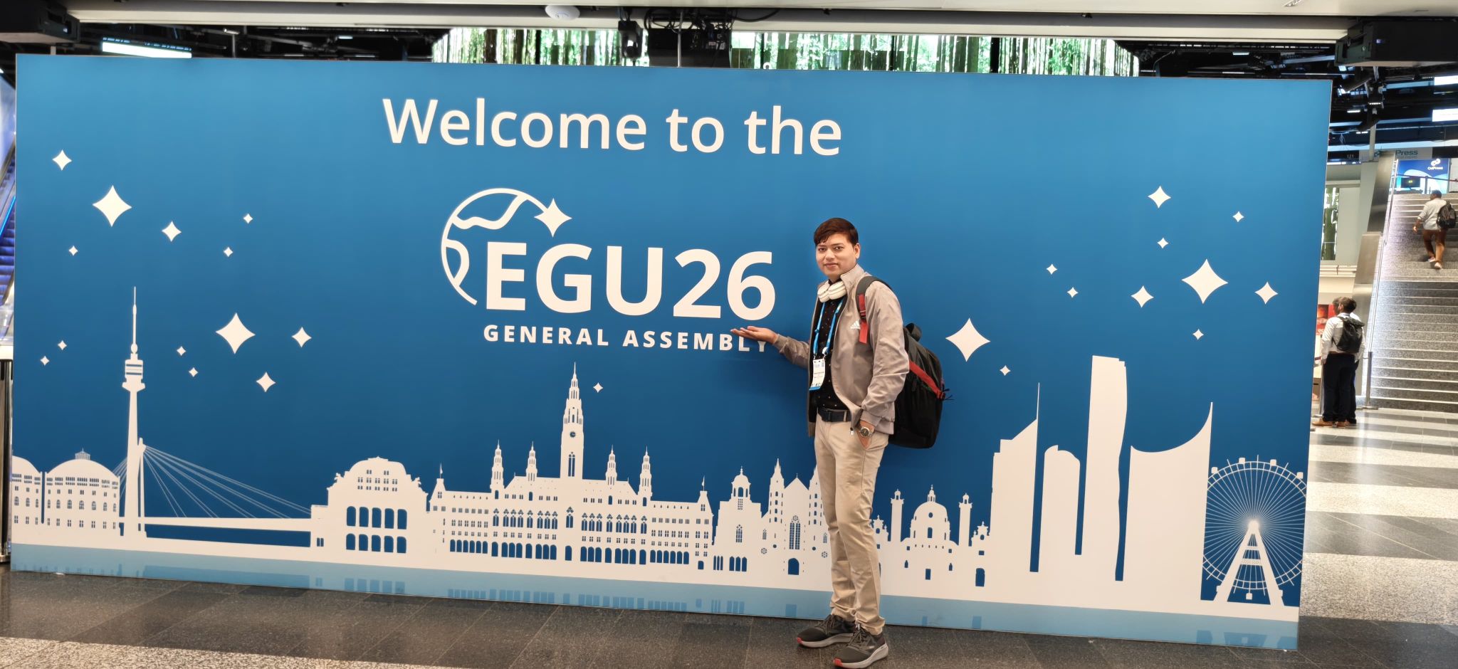 Outreach and Research Presentation at the European Geosciences Union (EGU) General Assembly 2026 5