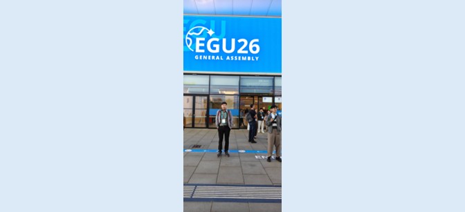 Outreach and Research Presentation at the European Geosciences Union (EGU) General Assembly 2026 9