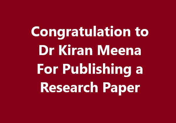 Kiran Meena Research